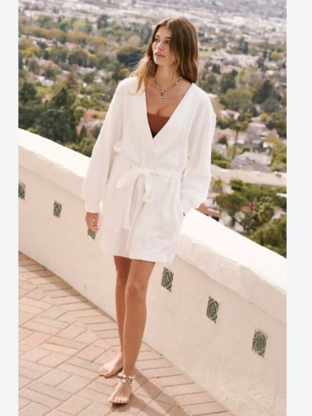 NWOT Free People Beach Greta Romper in White